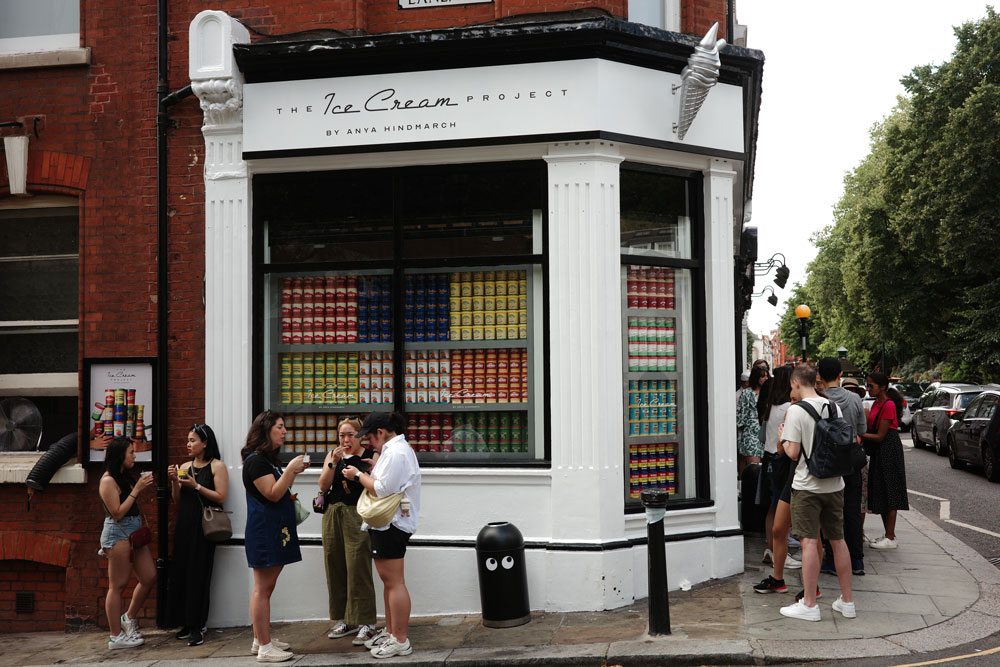 Anya Hindmarch's Ice Cream Project